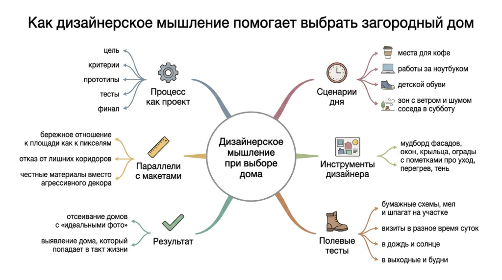 Как дизайнерское мышление помогает выбрать дом